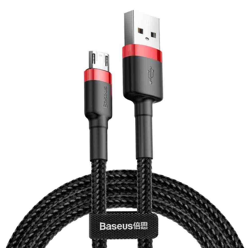 BASEUS USB kabl QC 3.0 2.4A 0.5M crni
