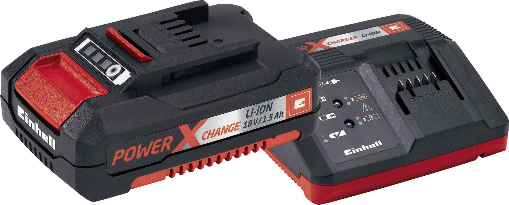 Selected image for EINHELL PXC Starter set Power-X-Change 18V 1,5Ah