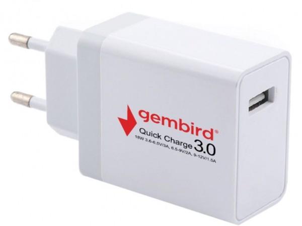 GEMBIRD Brzi punjač i Type C USB kabl NPA-AC36
