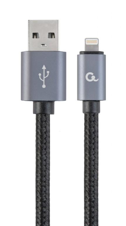Gembird kabl za mobilni telefon Crno 1,8 m USB USB A Lightning