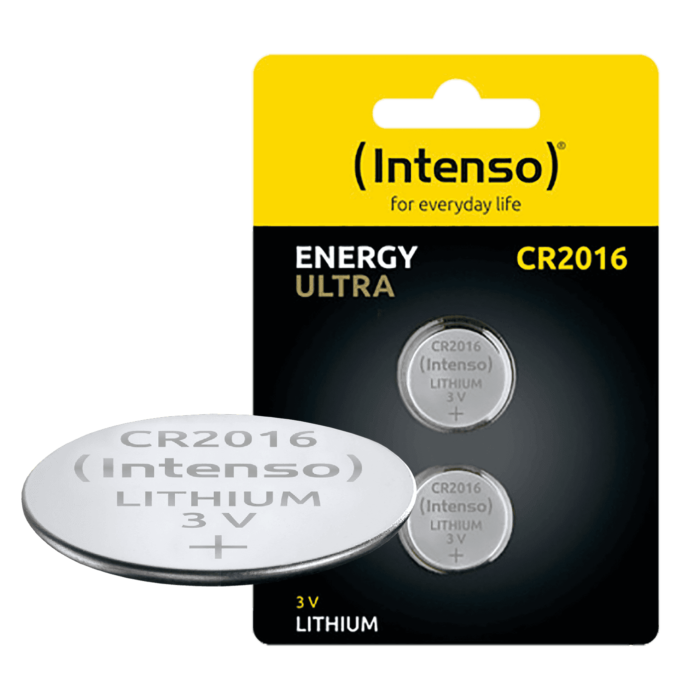 (INTENSO) Baterija litijumska CR2016/2 3 V dugmasta 2 komada