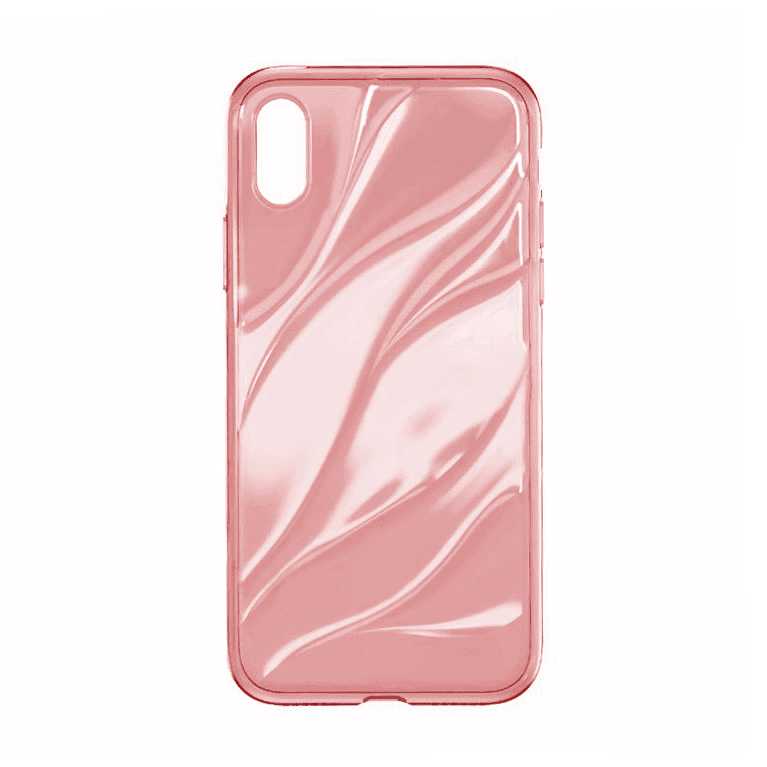 Selected image for Maska Baseus Water modeling za iPhone X transparent pink