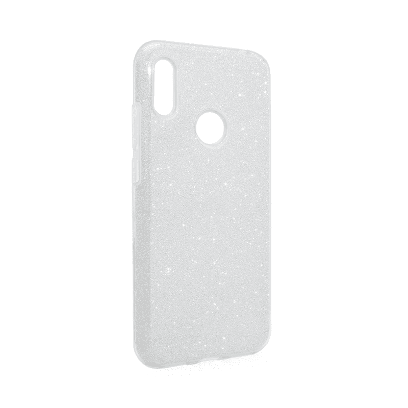 Slike Maska Crystal Dust za Huawei Y6 2019 /Honor 8A srebrna