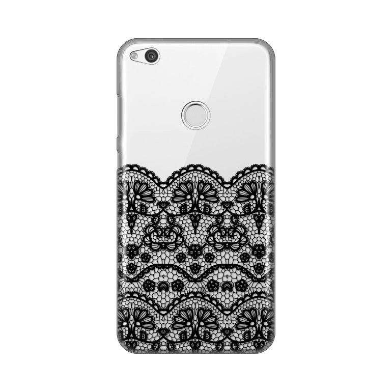 Selected image for Maska Silikonska Print Skin Za Huawei Honor 8 Lite/P8 Lite 2017/P9 Lite 2017 Black Lace