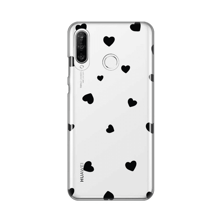 Selected image for Maska Silikonska Print Skin za Huawei P30 Lite Hearts
