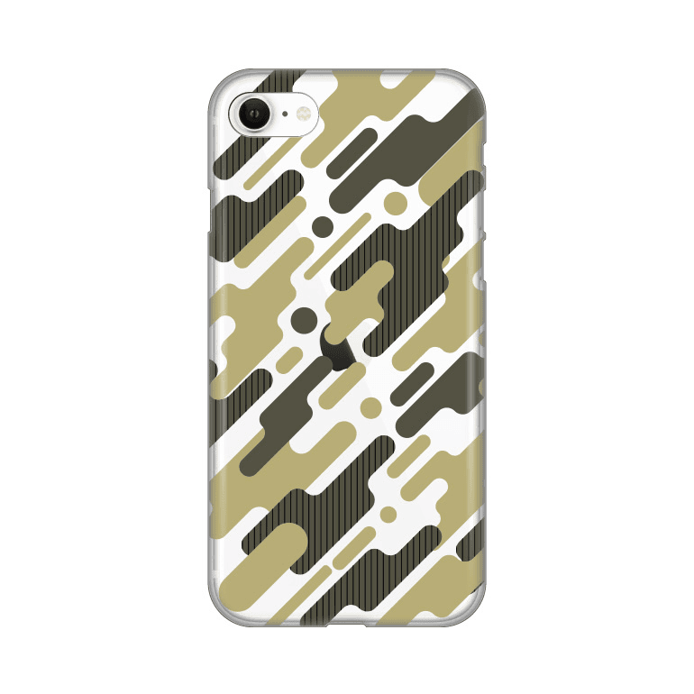 Selected image for Maska Silikonska Print Skin za iPhone 7/8/SE 2020 Army Pattern