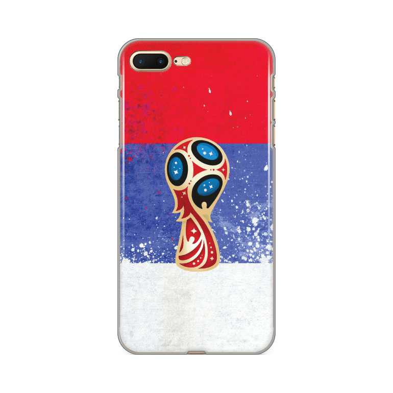 Maska Silikonska Print Skin za iPhone 7 plus/8 plus Serbia World Cup