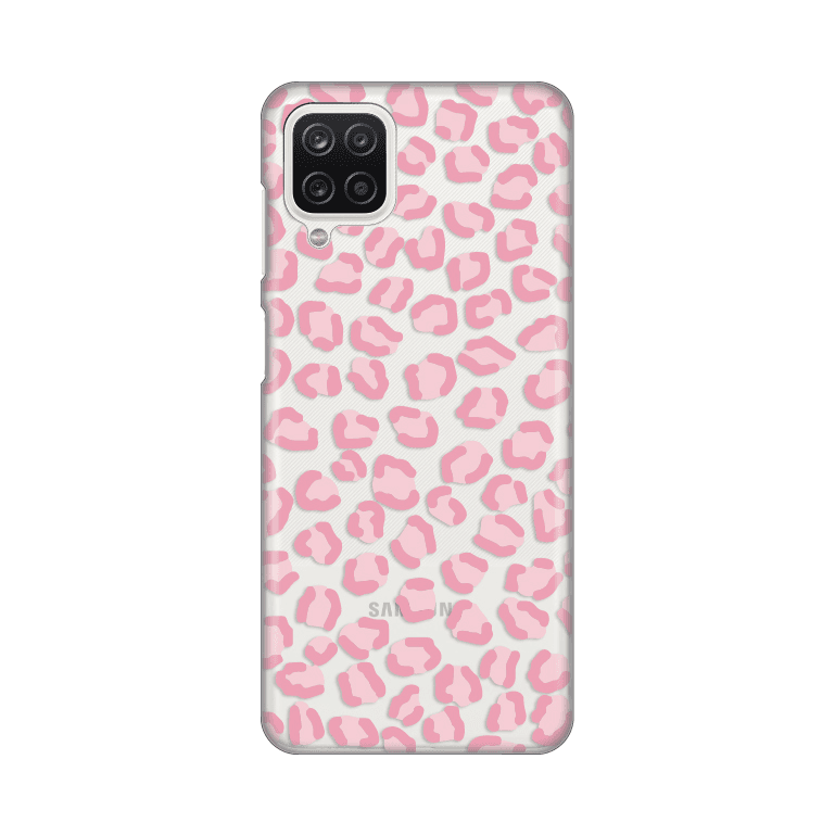 Slike Maska Silikonska Print Skin za Samsung A125F Galaxy A12 Pink Cheetah