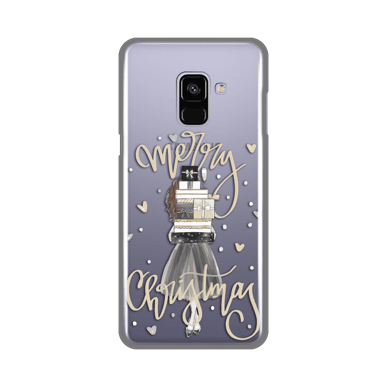 Slike Maska Silikonska Print Skin za Samsung A530F Galaxy A8 2018 Christmas Girl
