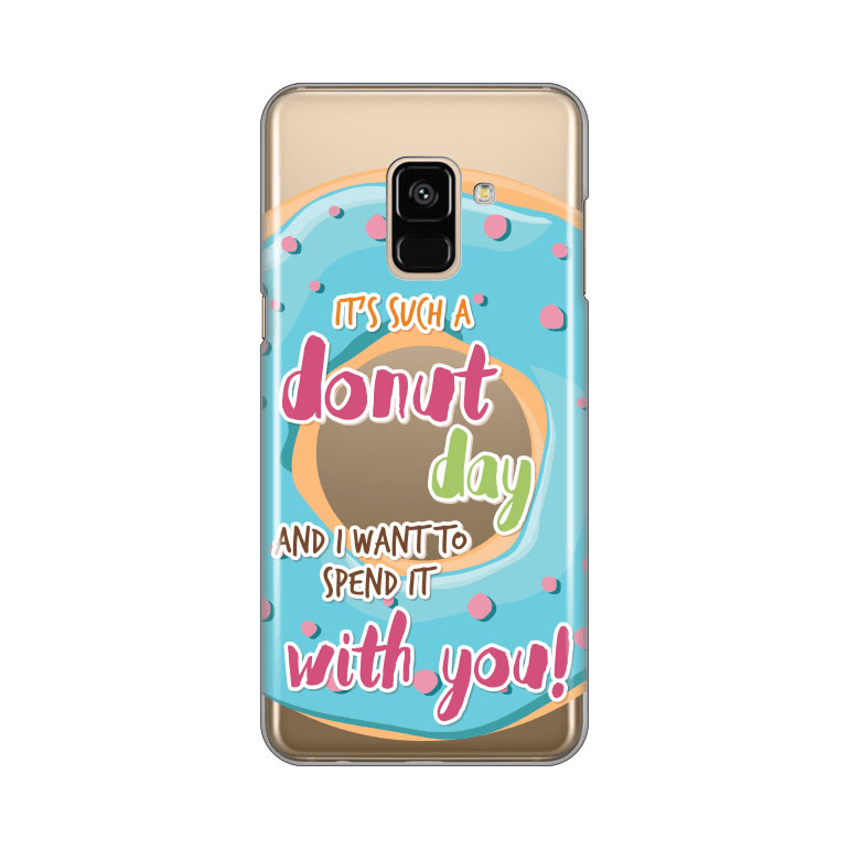Slike Maska Silikonska Print Skin Za Samsung A730F Galaxy A8 Plus 2018 Donut Day