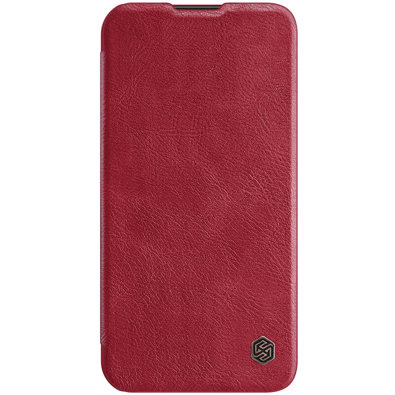 NILLKIN Futrola za iPhone 14 Pro Max 6.7 Qin Pro Leather crvena