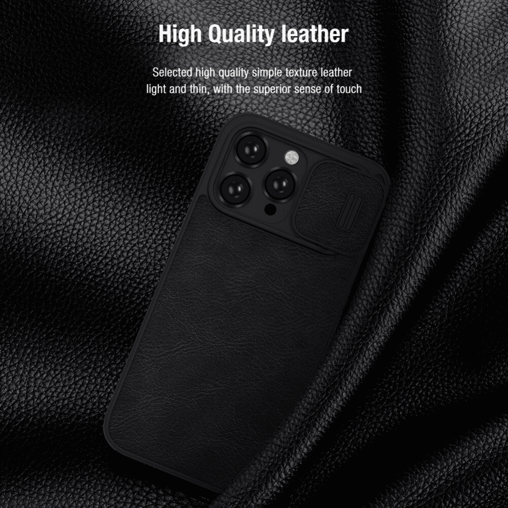Selected image for NILLKIN Futrola za iPhone 14 Pro Max 6.7 Qin Pro Leather crvena