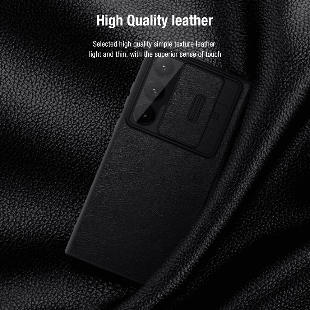 Selected image for NILLKIN Futrola za Samsung S918B Galaxy S23 Ultra Qin Pro Leather crvena