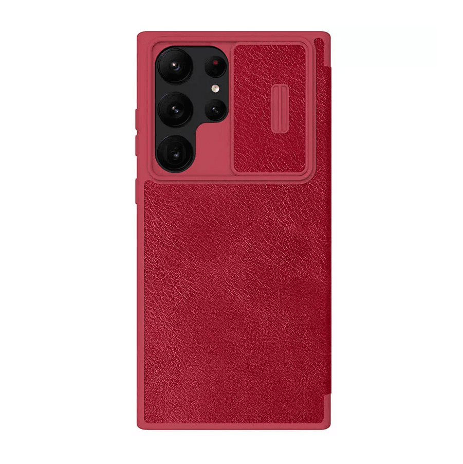 NILLKIN Futrola za Samsung S918B Galaxy S23 Ultra Qin Pro Leather crvena