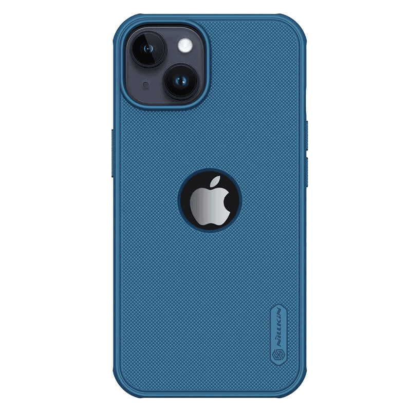 Selected image for NILLKIN Maska za iPhone 14 6.1 (sa otvorom za logo) Scrub Pro plava