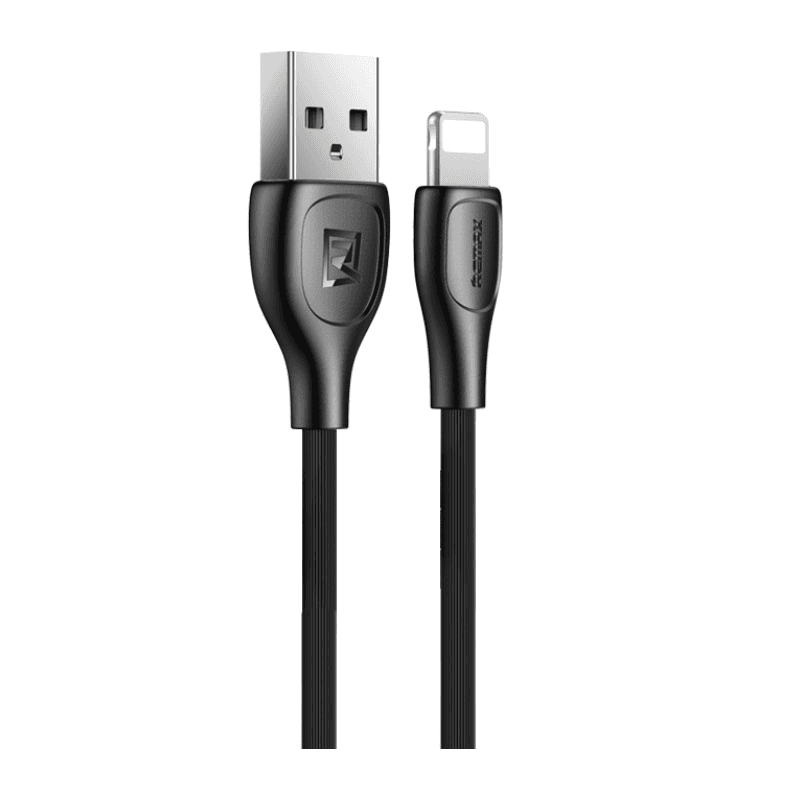 REMAX USB kabl za iPhone Lesu Pro RC-160i USB na iPhone Lightning 2.1A 1m crni