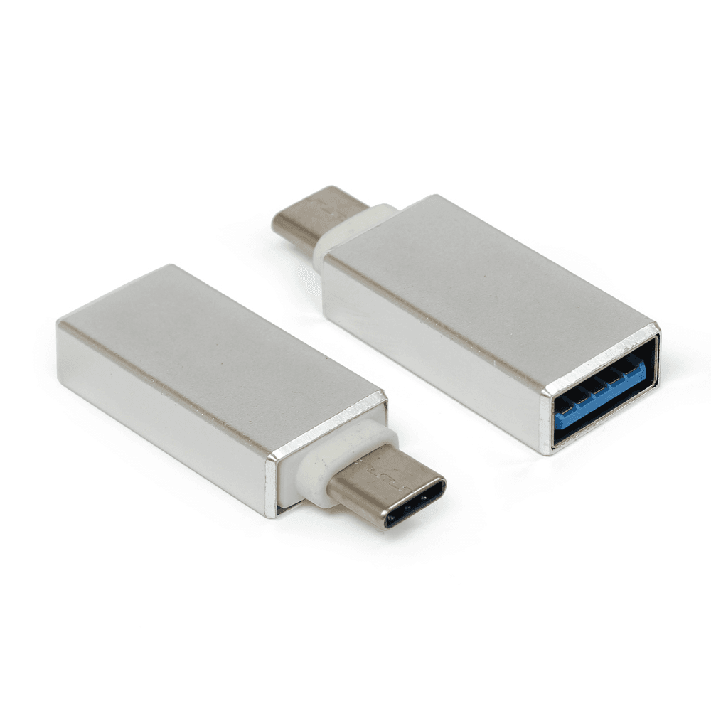 TELEMPIRE Adapter USB 3.0 na Type C M na Z JWD-52 srebrni