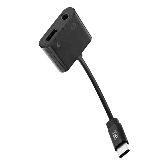 TNB USB-C Adapter ADAUSBCJAC na 3.5 mm crni