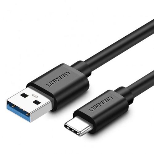 UGREEN Kabl USB-A 3.0 M na Tip C M US184 crni