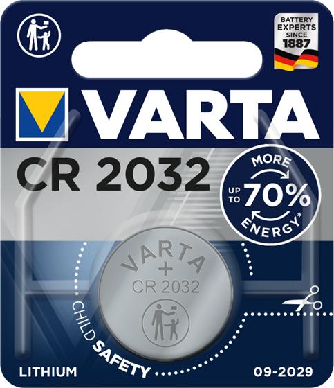 Selected image for Varta Litijumska dugmasta baterija CR2032 1/1
