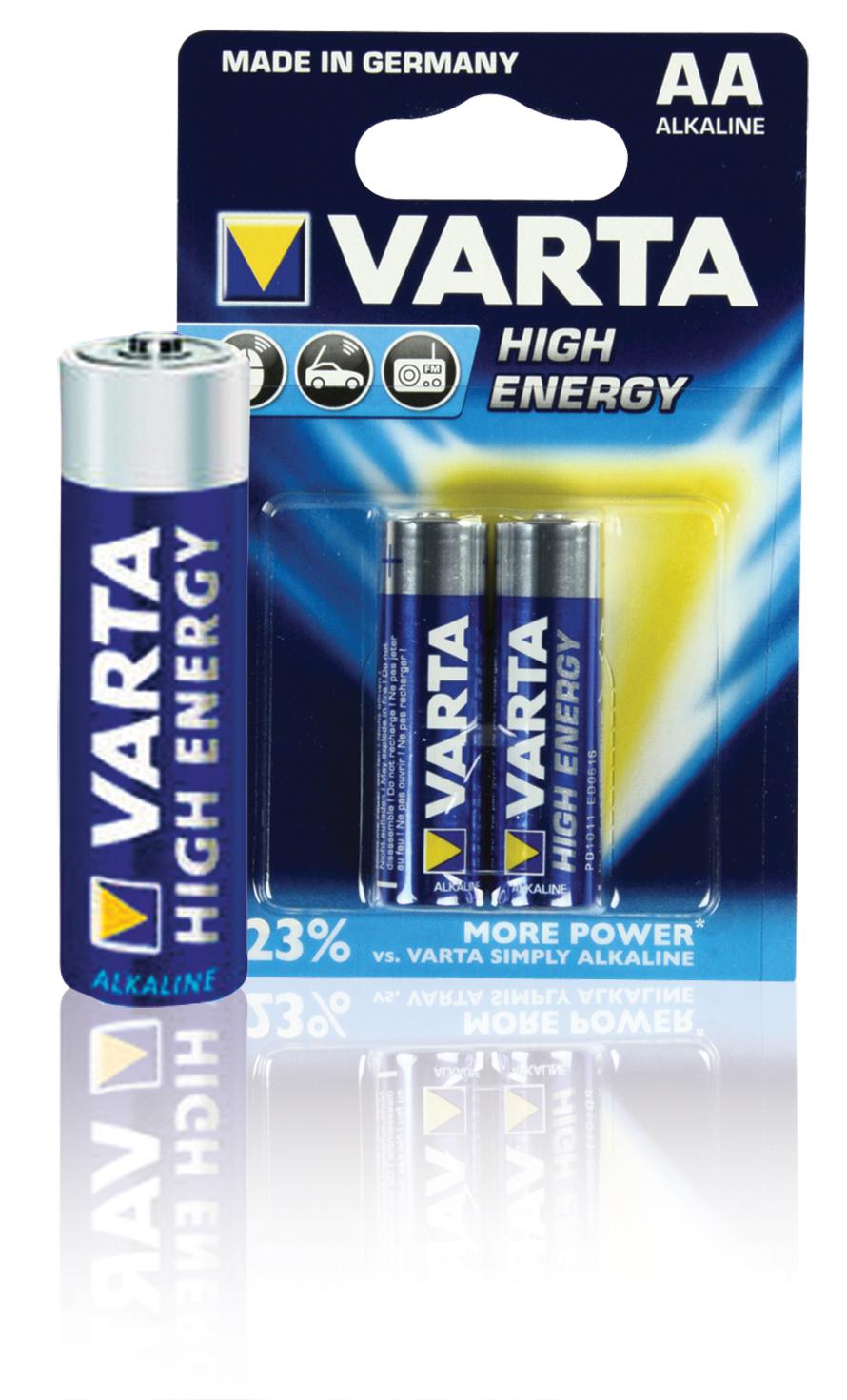 Varta Longlife Power alkalna baterija LR6 2/1