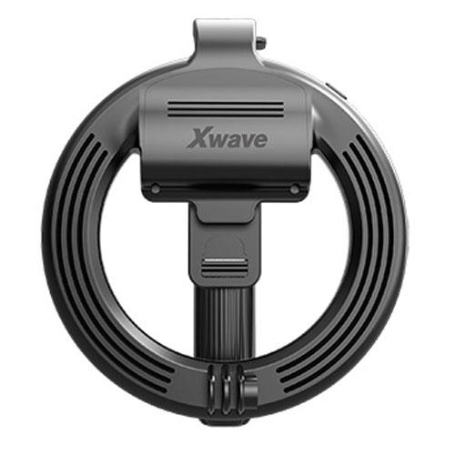 Slike XWAVE Selfi štap RBT-40 LED svetlo BT prijemnik crni