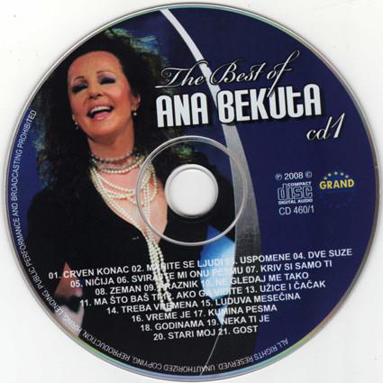 Selected image for ANA BEKUTA - The Best Of