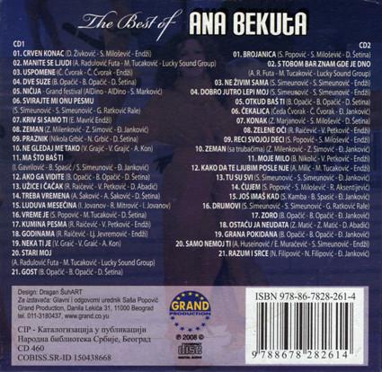 Selected image for ANA BEKUTA - The Best Of