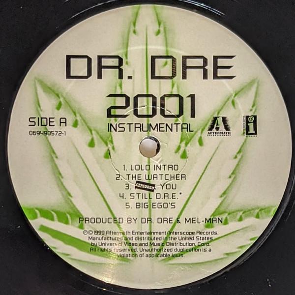 Selected image for DR. DRE - 2001 (Instrumental Version, 2LP)