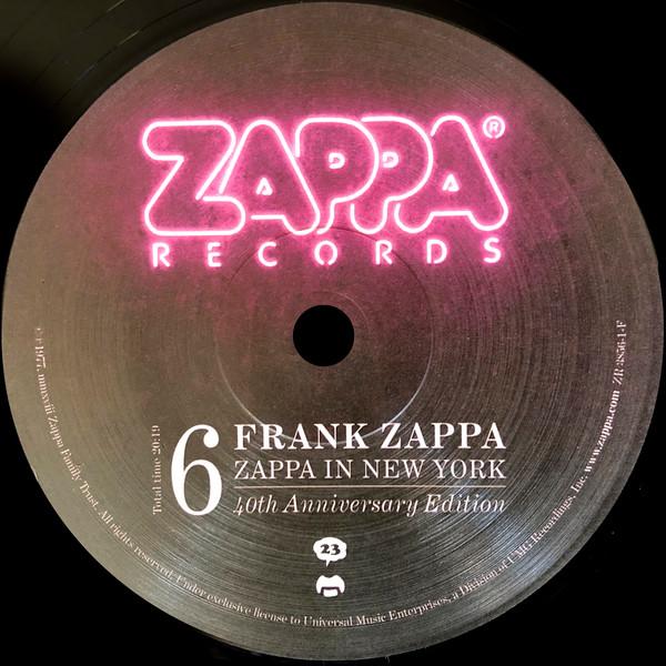 Selected image for FRANK ZEPPA - Zappa In New York (40th Anniversary 3LP)