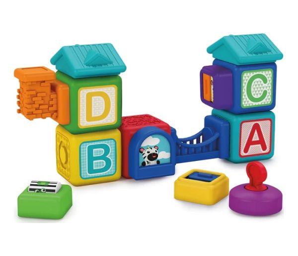 Selected image for BABY EINSTEIN Edukativna igračka za bebe Bridge & Learn Magnetic Blocks 12818 šarena