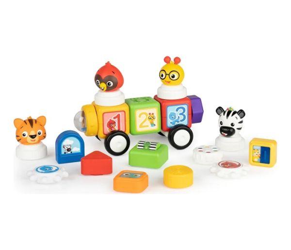 BABY EINSTEIN Edukativna igračka za bebe Click & Create Magnetic Blocks 13067 šarena