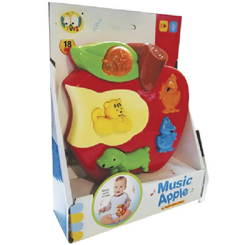 Selected image for GOOD TOYS Aktiviti muzička igračka za bebe jabuka