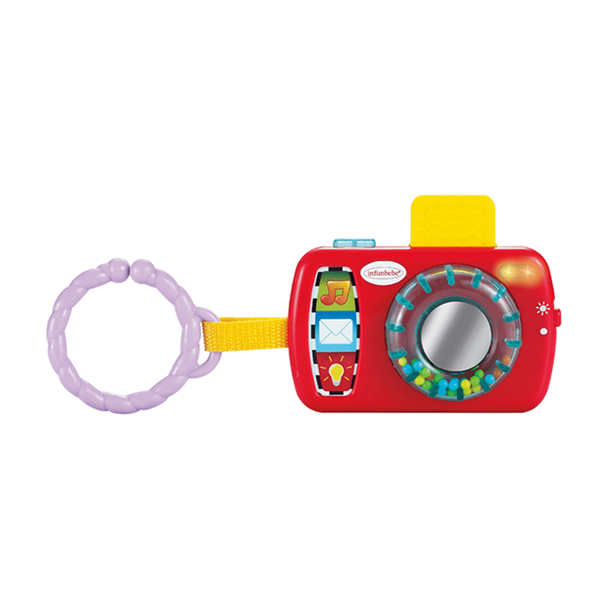 INFUNBEBE Igračka mini Fotoaparat sa zvukom crveni