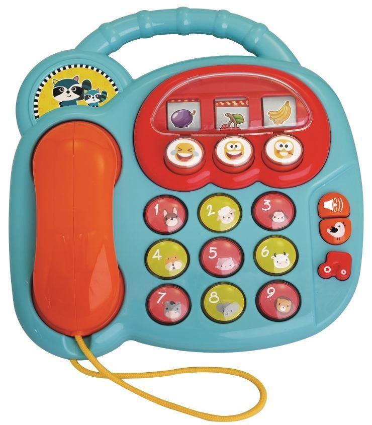 INFUNBEBE Igračka za bebe Telefon sa aktivnostima plavi