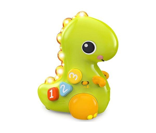 KIDS II Edukativna igračka za bebe Go & Glow Dino 12506 zelena