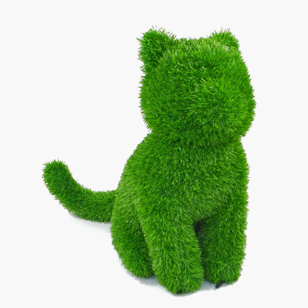 ANIPLANTS Figura od veštačke trave Mačka 50cm