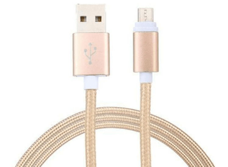 ALPHA STAR USB kabl 2.0 tip A -muški 2mb zlatni