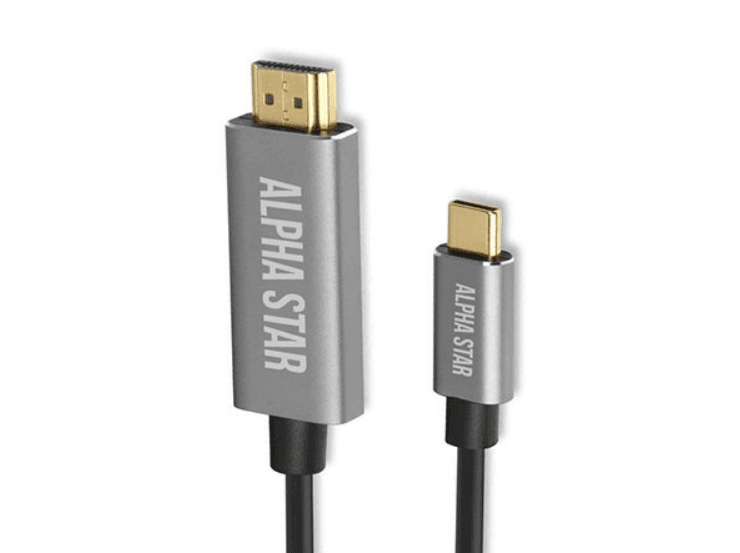 ALPHA STAR USB kabl TIP-C na HDMI 4K muški 1,2m