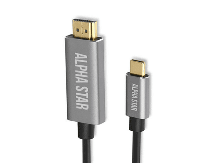 ALPHA STAR USB kabl TIP-C na HDMI 4K 1,8m