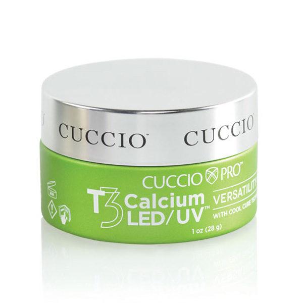 CUCCIO Gradivni gel za izlivanje i nadogradnju noktiju sa kalcijumom T3 LED/UV Self Leveling Gel Pink 28 g