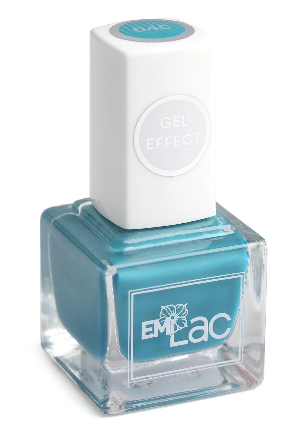 Selected image for E.MI Lak za nokte sa efektom gela Biscay Bay #040 9ml plavi