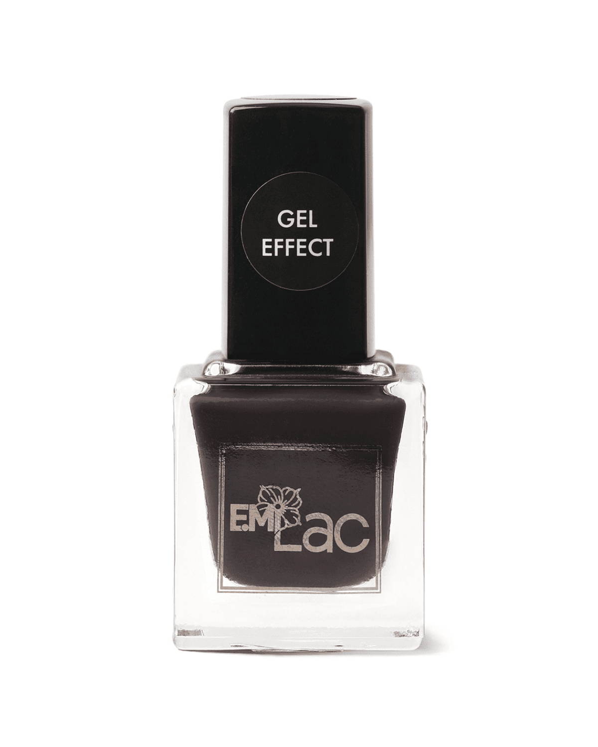 Selected image for E.MI Lak za nokte sa efektom gela Black Wood #125 9ml braon-crni