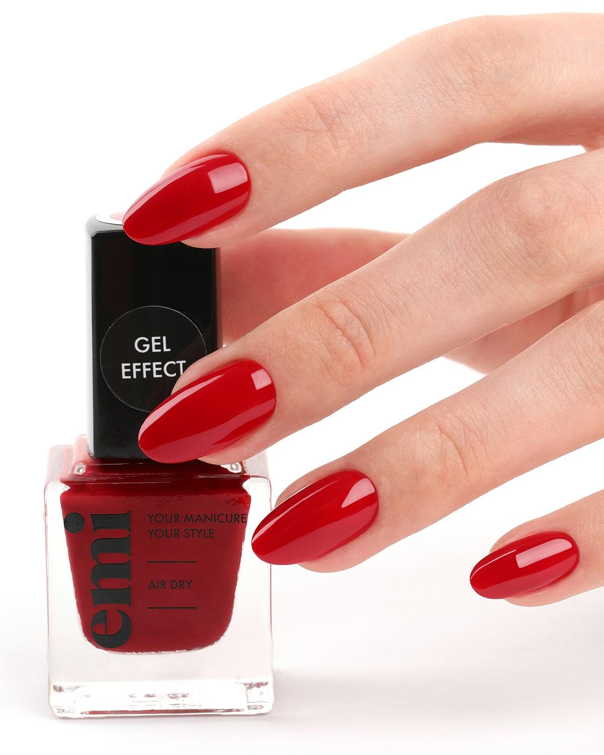 Selected image for E.MI Lak za nokte sa efektom gela Ferrari Red #118 9ml crveni