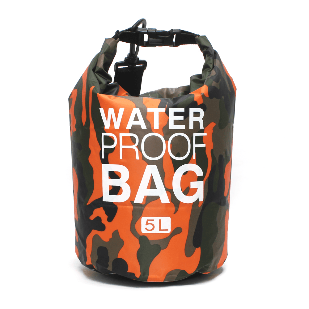 Vodootporna suva torba EL1 5L army narandžasta