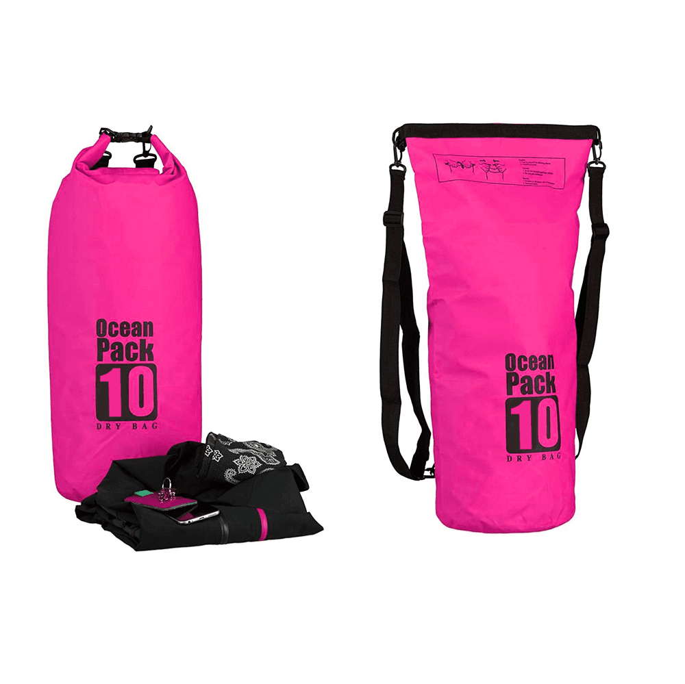 Vodootporna suva torba EL 10L roze