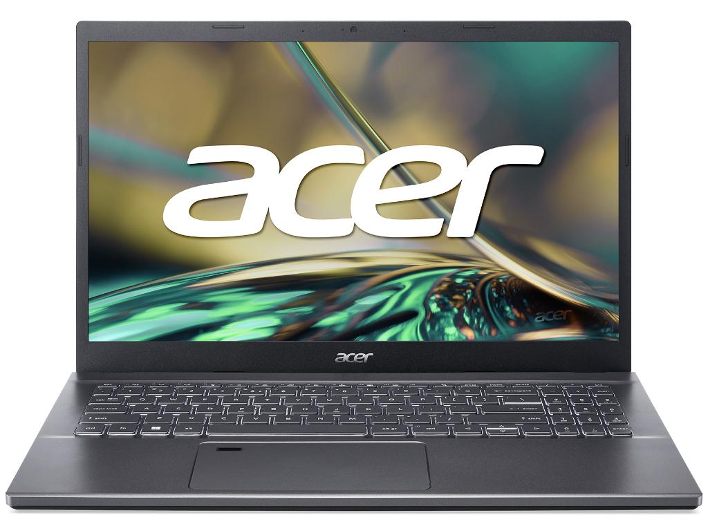ACER Laptop Aspire 5 A515-57 noOS/15.6"FHD IPS/i5-1235U/16GB/512GB SSD/IrisXe/FPR/Backlit crni