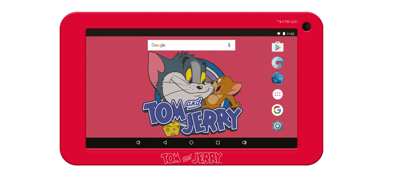 ESTAR Tablet Themed Tom&Jerry 7399 HD 7" Android 9 crveni