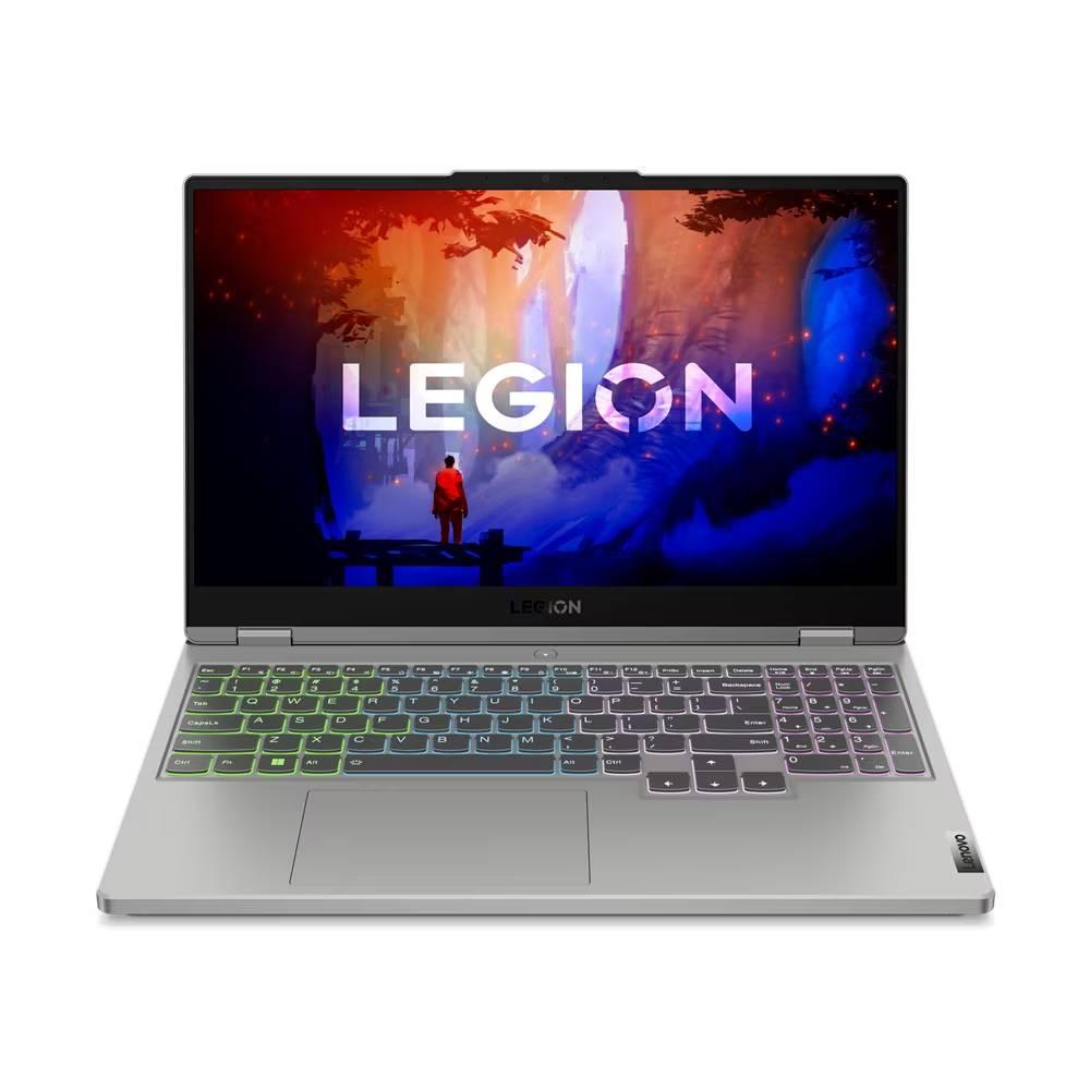 LENOVO Laptop Legion 5 15ARH7 DOS/15.6"IPS FHD 144Hz/Ryzen 5-6600H/16GB/1TB SSD/RTX3050ti-4GB/GLAN sivi