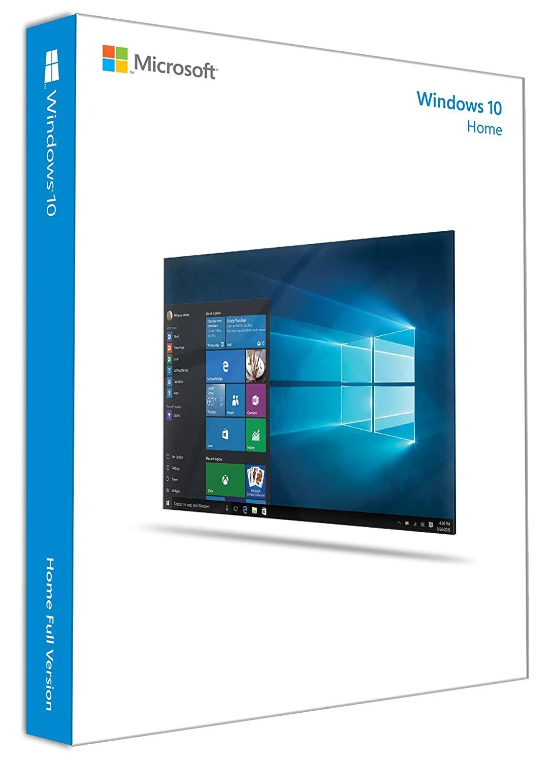 MICROSOFT Windows 10 Home 64Bit Eng 1pk DSP OEI DVD KW9-00140